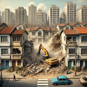 Demolição em São Paulo
